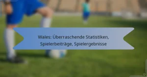 Wales: Überraschende Statistiken, Spielerbeiträge, Spielergebnisse